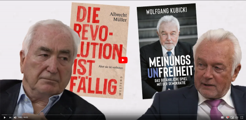 Wolfgang Kubicki im Gespräch mit Albrecht Müller